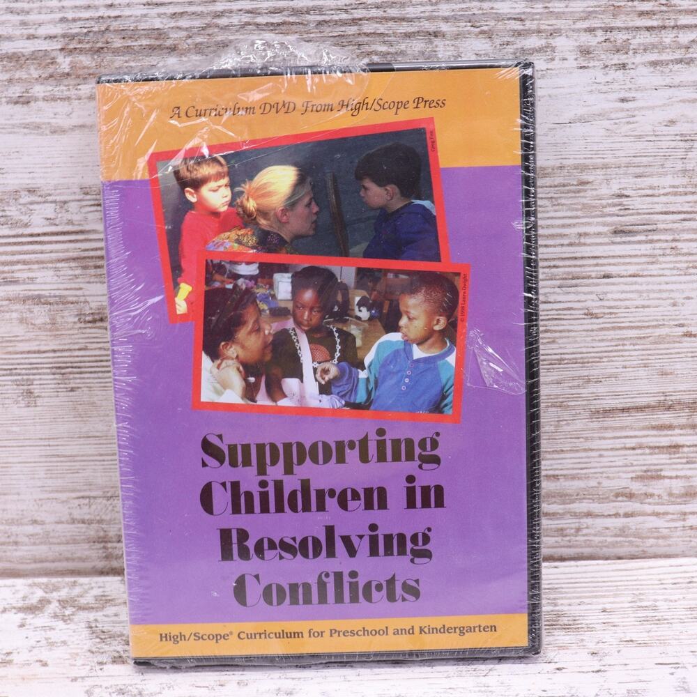 Supporting Children In Resolving Conflicts Curriculum DVD New Sealed